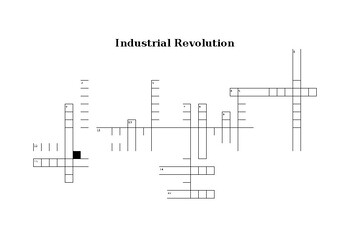 Preview of Industrial Revolution Crossword