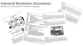 Preview of Industrial Revolution DBQ Complete Bundle