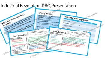 Preview of Industrial Revolution DBQ Presentation / Roll-Out Powerpoint