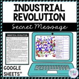 Industrial Revolution Digital Secret Message Activity for 
