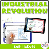 Industrial Revolution Exit Tickets | Printable and Digital