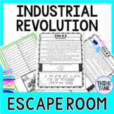 Industrial Revolution ESCAPE ROOM: Samuel Morse, Henry Ford - Print & Go!