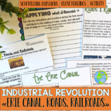 Industrial Revolution - Erie Canal, Roads, Railroads