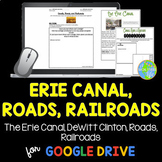 Industrial Revolution - Erie Canal, Roads, Railroads DISTA