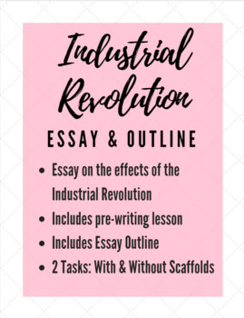 essay topics on industrial revolution