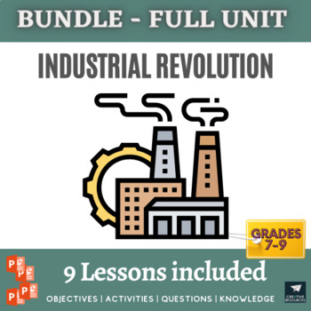 Preview of Industrial Revolution History Bundle