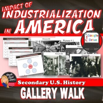 Preview of Industrial Revolution | IMPACT of the INDUSTRIALIZATION In America | digital
