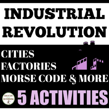 Preview of Industrial Revolution Activities