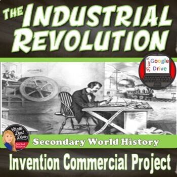 Preview of Industrial Revolution | Invention Group Project | Commercial | Print & Digital