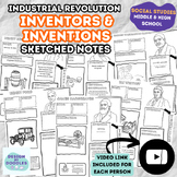 Industrial Revolution 21 Inventors & Inventions Sketched D