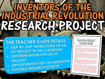 industrial revolution research project