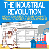 Industrial Revolution: No-Prep Reading Passages, Worksheet