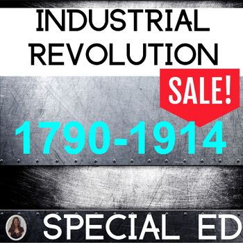 Preview of The Industrial Revolution Inventions and Effects Special Education US History