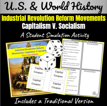 Preview of Industrial Revolution Reform Movements: Capitalism V. Socialism Class Activity
