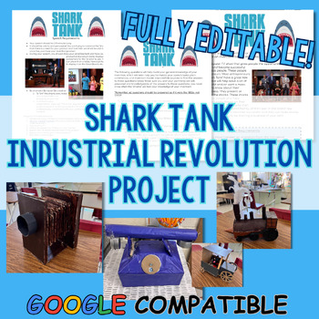 Preview of Industrial Revolution: Shark Tank Project!