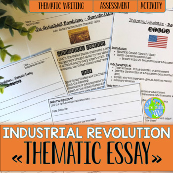 Preview of Industrial Revolution Thematic Essay