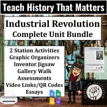 Preview of Industrial Revolution Unit Bundle