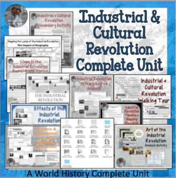 Preview of Industrial Revolution Unit for World, European, or U.S. History COMPLETE