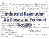 Industrial Revolution-Up Close and Personal Activity