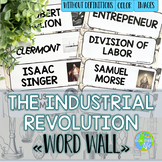 Industrial Revolution Word Wall without definitions