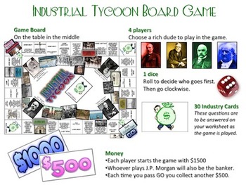 Tycoon Worksheets Teaching Resources Teachers Pay Teachers - factory town tycoon roblox axe