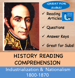Industrialization & Nationalism 1800-1870 Bundle