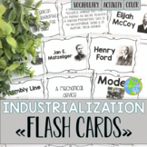 Industrialization and Famous Inventors Flash Cards