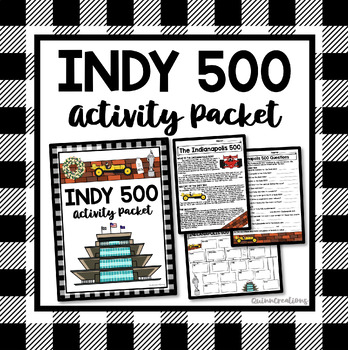 Preview of Indy 500 Activity Packet (Indianapolis 500 All Subject Activities + FREEBIE)