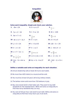 Preview of Inequalities