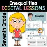 Inequalities 7th Grade Google Slides | Math Skills Review