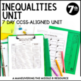 Inequalities Unit: 7th Grade Math (7.EE.4)