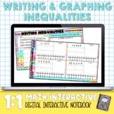 Inequalities Digital Interactive Notebook