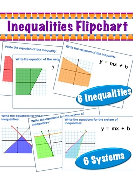 Preview of Inequalities Flipchart for Promethean Board