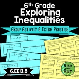 Intro to Inequalities Activity Discovery Lesson for 6th Grade