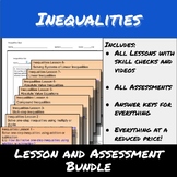 Inequalities-Lessons and Assessments Bundle