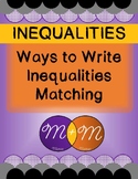 Inequalities Matching Cards