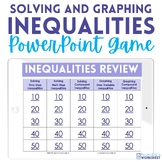 Inequalities PowerPoint Review Math Game