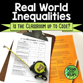 Preview of Inequalities Real World Activity with Building Codes