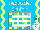 Inequalities Shuffle Board Game