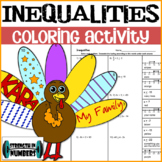Inequalities Thankful Thanksgiving Turkey Personalized Col