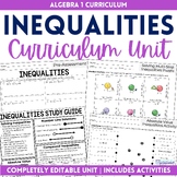 Inequalities Unit Algebra 1 Curriculum
