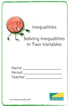 Preview of Booklet: Inequalities in Two Variables (English/Spanish)