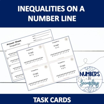 Preview of Inequalities on a Number Line