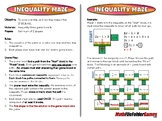 Inequality Maze - 7th Grade Math Game [CCSS 7.EE.B.4b]