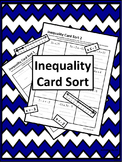 Inequality Solving & Graphing Card Sort (Digital/PDF)