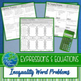 Inequality Word Problem Practice - 7.EE.4b