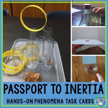 Preview of Inertia Activities | The 1st Law Of Motion | Differentiated Science Stations