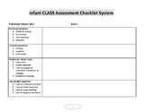 Infant (CLASS) Classroom Assessment Scoring System Checklist