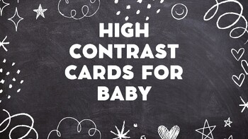 Easter High Contrast Baby Cards (PDF) - learnwithaanshi®