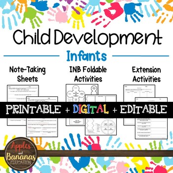 Preview of Infants - Interactive Note-taking Activities